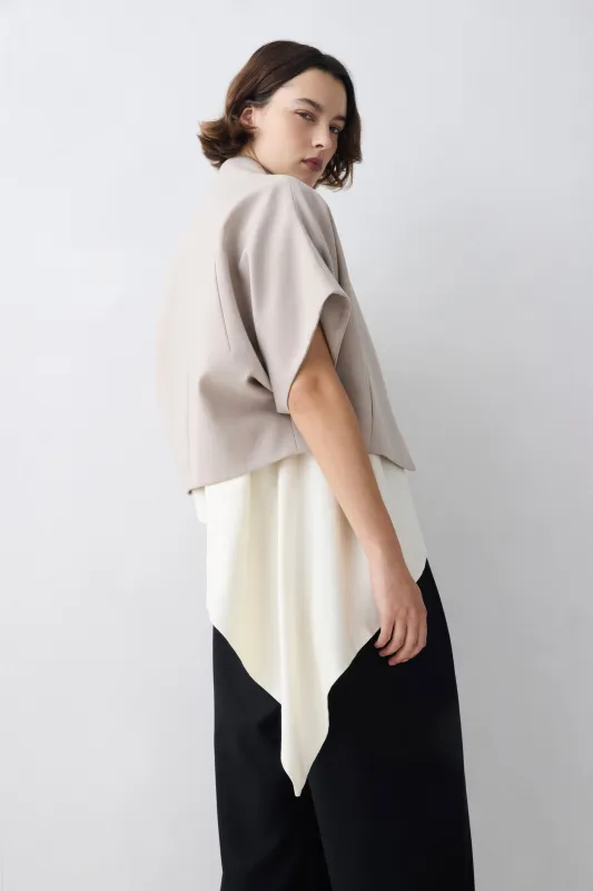 POWDER WOOL MUTUAL JACKET made by Bianca Spender
