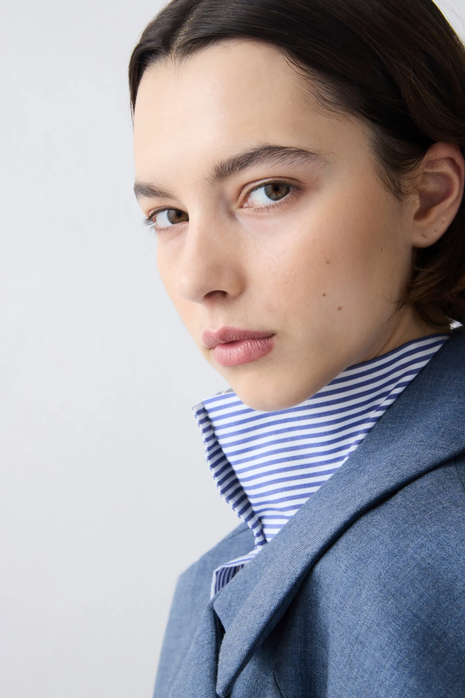 DENIM WOOL SUITING EVOLVE COAT sold by Bianca Spender product image thumbnail 4