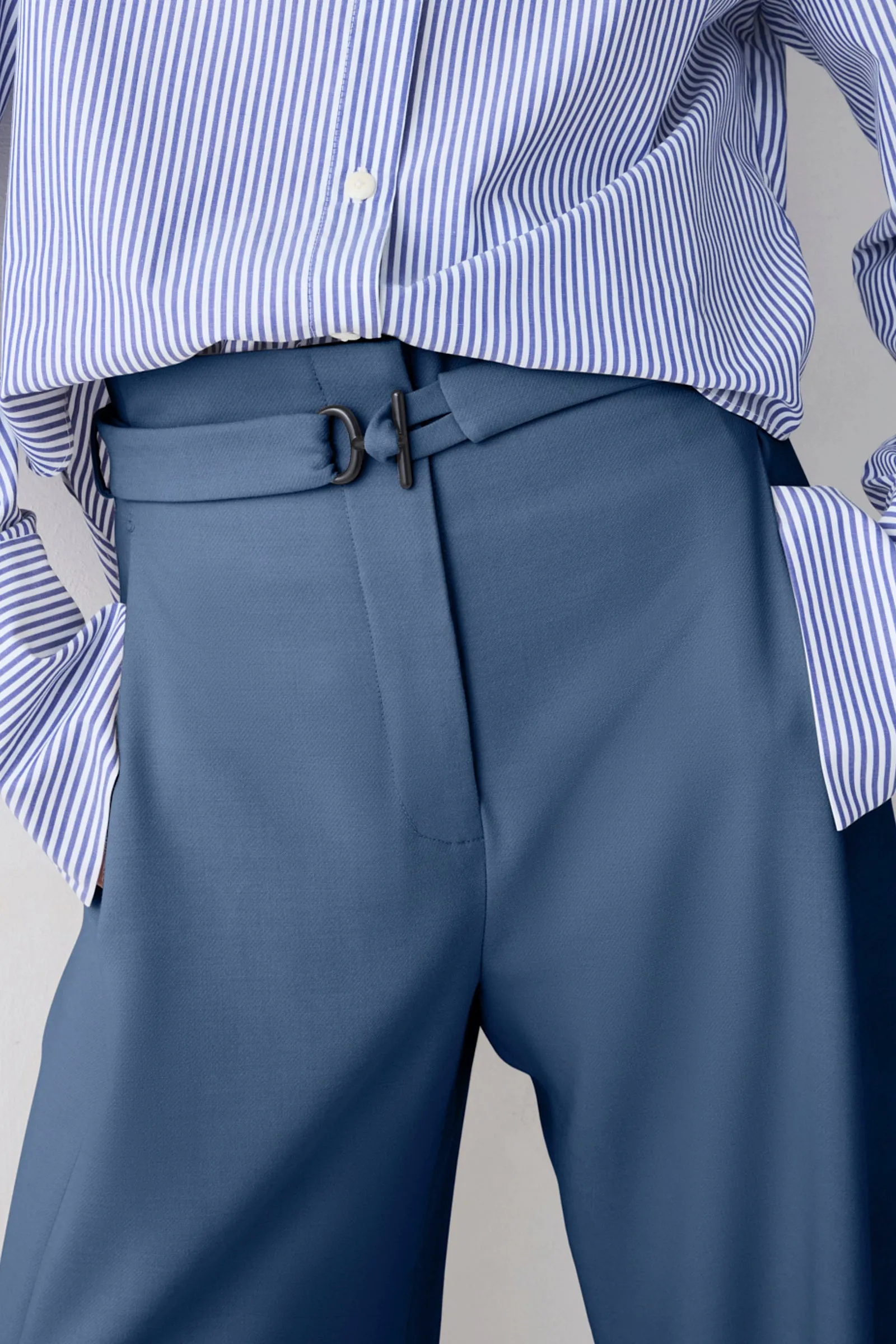 DENIM WOOL SUITING MORPH PANT sold by Bianca Spender product image thumbnail 5
