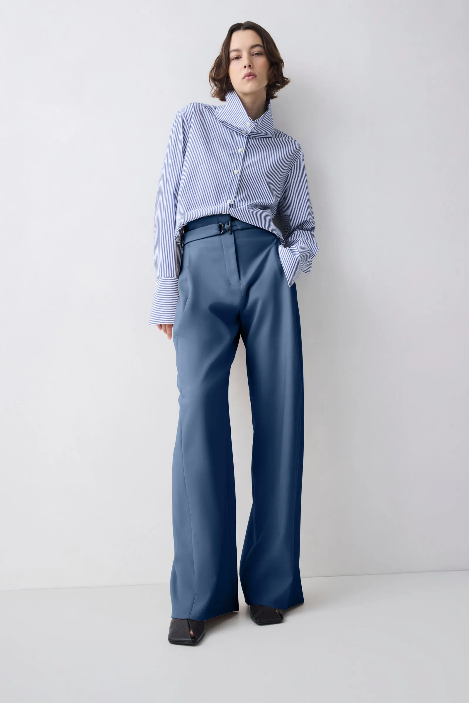 DENIM WOOL SUITING MORPH PANT sold by Bianca Spender product image thumbnail 2