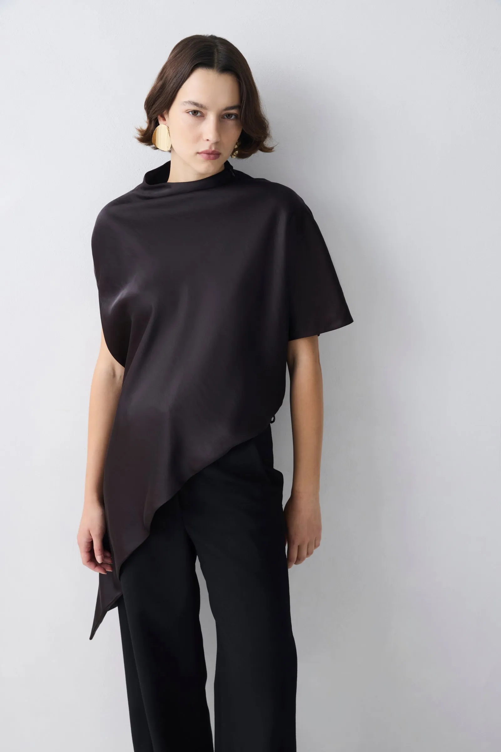 BLACK WOOL SUITING AWAKEN PANT sold by Bianca Spender product image thumbnail 3