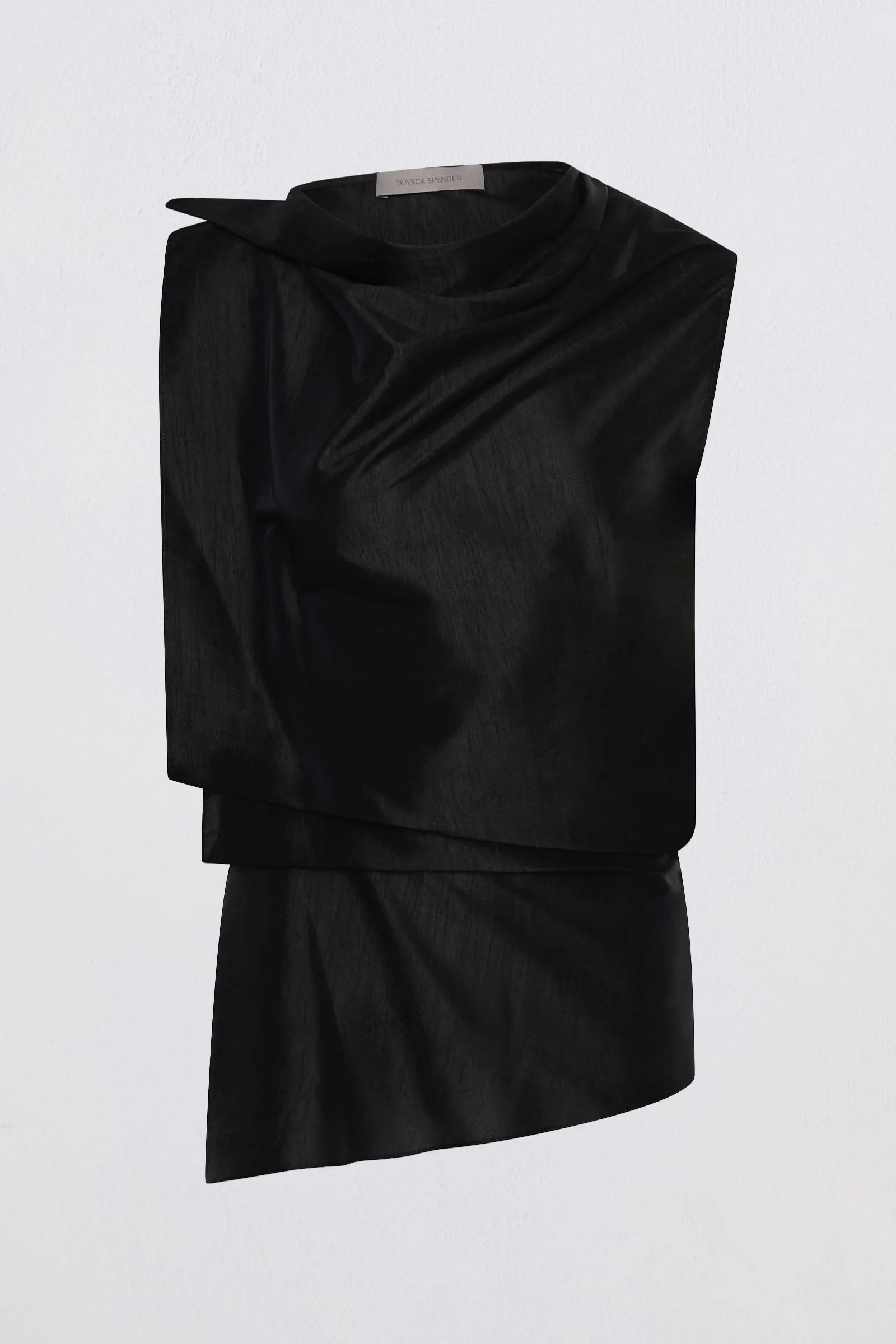 BLACK NYLON UPLIFT TOP sold by Bianca Spender product image thumbnail 5