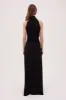 BLACK JERSEY ENTWINED LONG DRESS sold by Bianca Spender