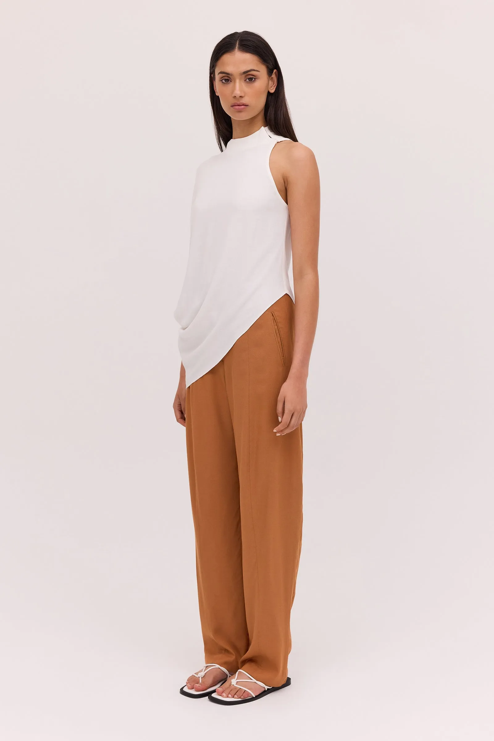 TAN TONDO PANT sold by Bianca Spender product image thumbnail 3