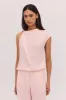 PINK CREPE YANG TOP sold by Bianca Spender