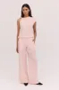 PINK CREPE YANG TOP sold by Bianca Spender