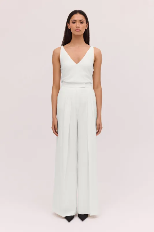 IVORY PROCESSION PANT sold by Bianca Spender