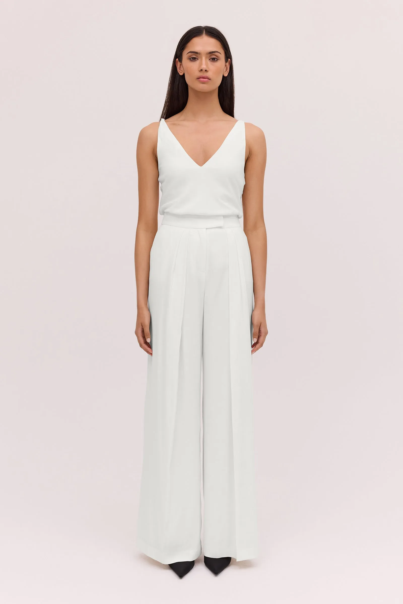 IVORY PROCESSION PANT sold by Bianca Spender