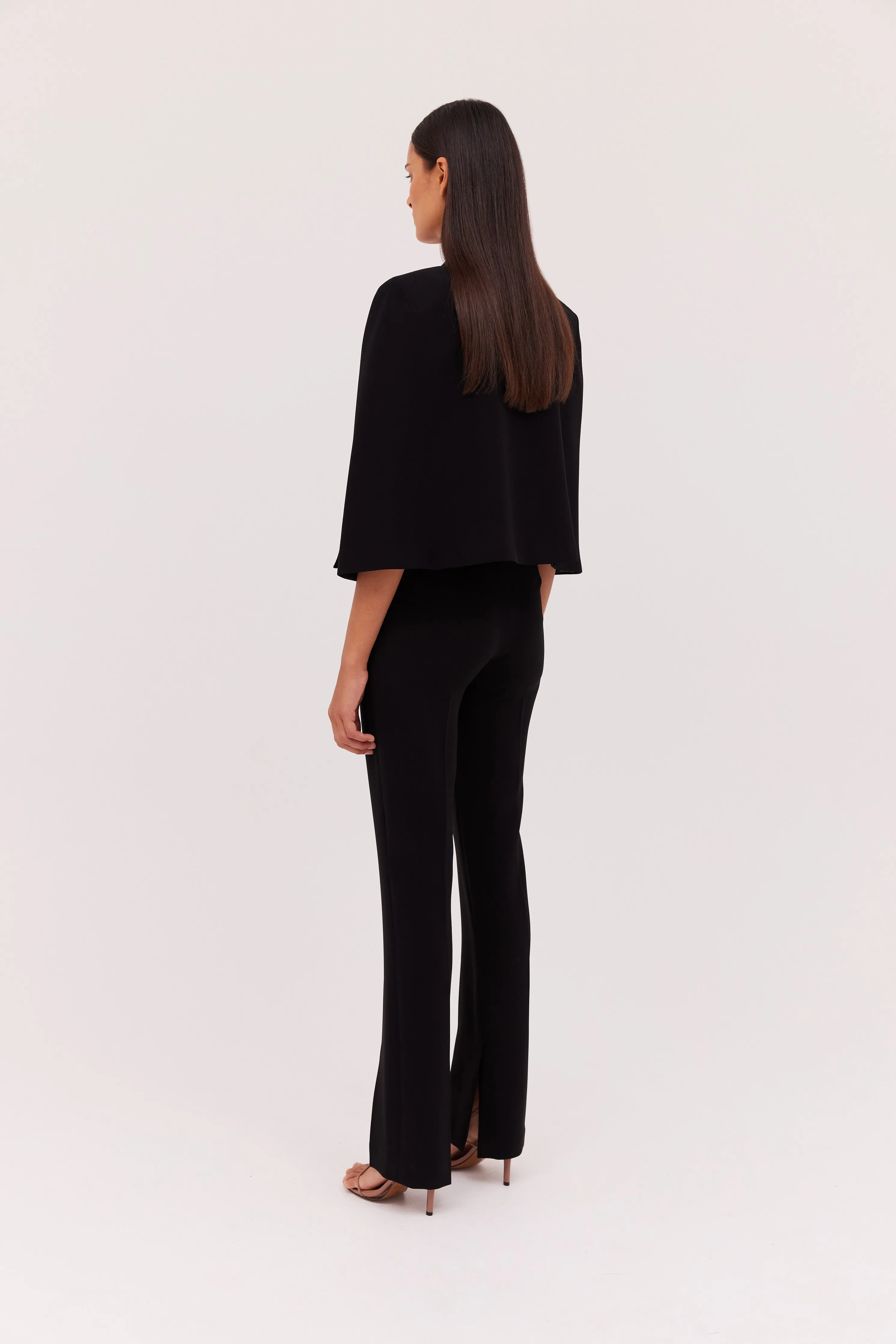 BLACK TRIACETATE CELINA PANT sold by Bianca Spender product image thumbnail 4