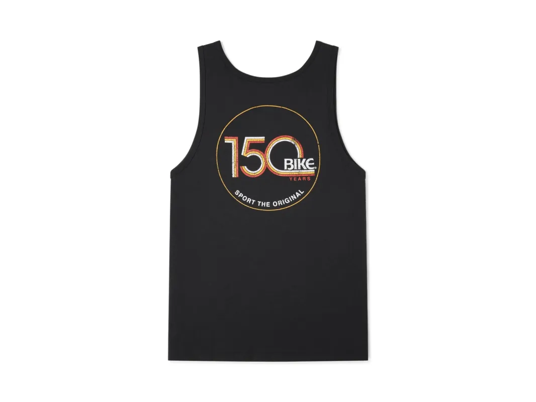 150th Anniversary Tank - Black sold by Bike Athletic