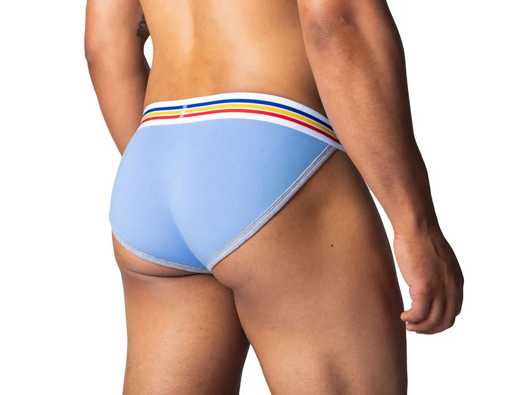 Jock Brief Underwear - Light Blue sold by Bike Athletic product image thumbnail 4