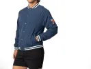Varsity Bomber Jacket sold by Bike Athletic