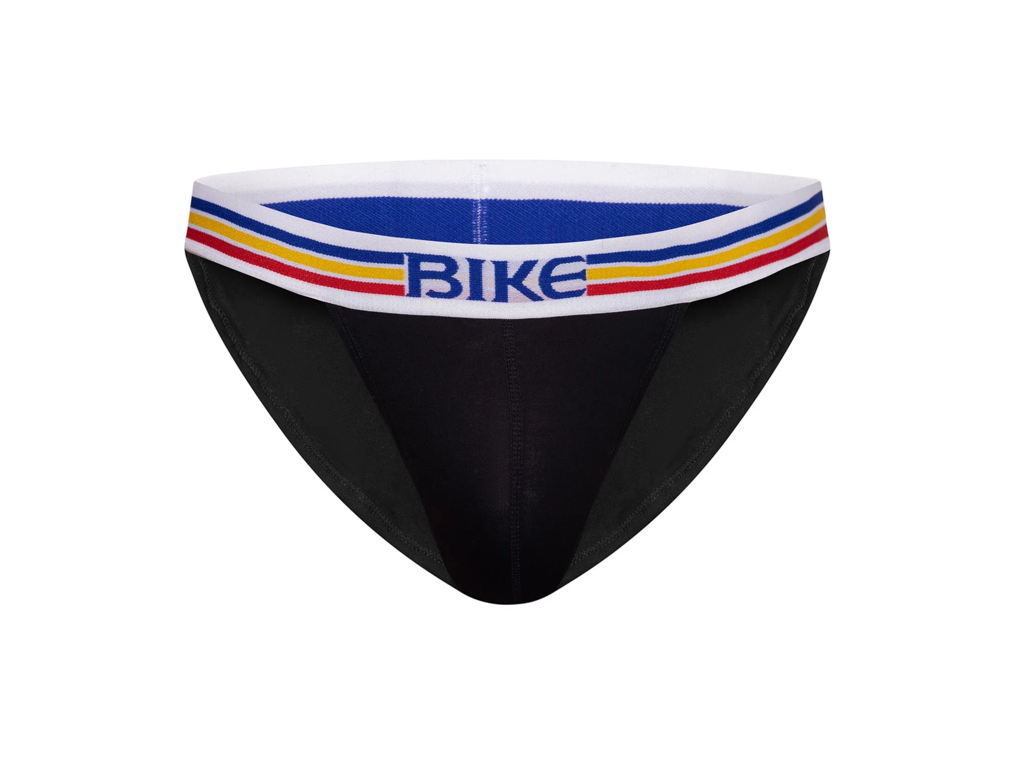 Stretch Cotton Jock Brief - Black sold by Bike Athletic
