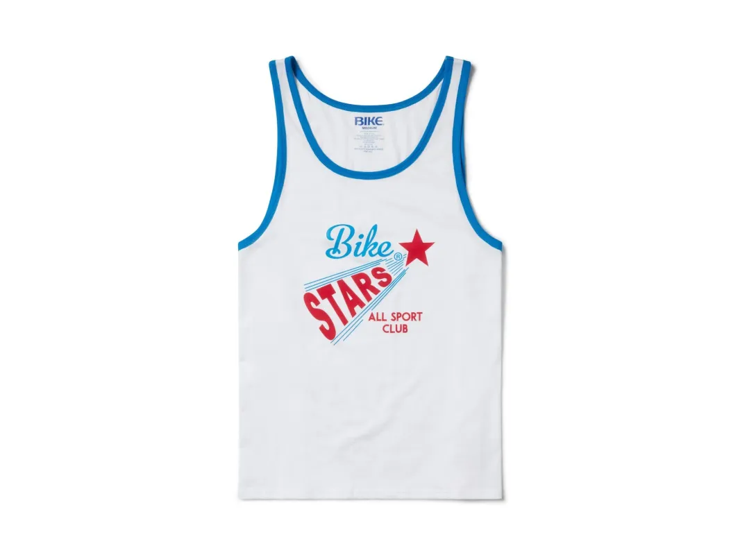 Logo Ringer Tank Top - All Star sold by Bike Athletic