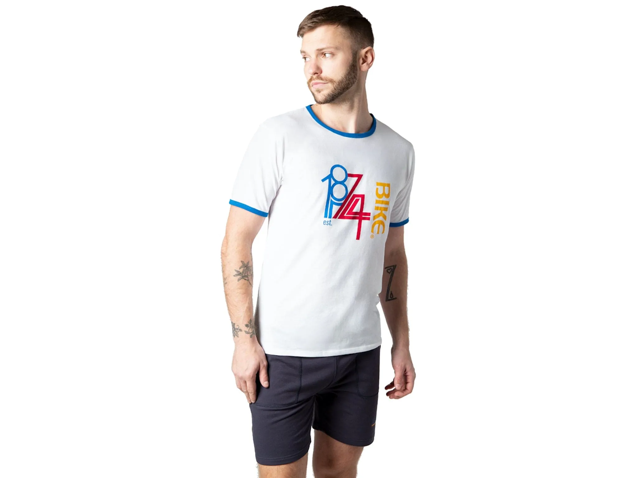 Classic Ringer T-Shirt sold by Bike Athletic product image thumbnail 3