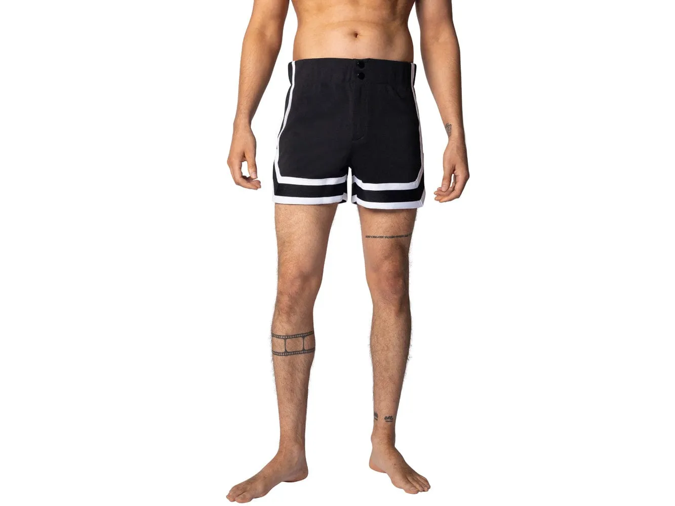 Athletic Stripe Coaches Shorts sold by Bike Athletic product image thumbnail 3