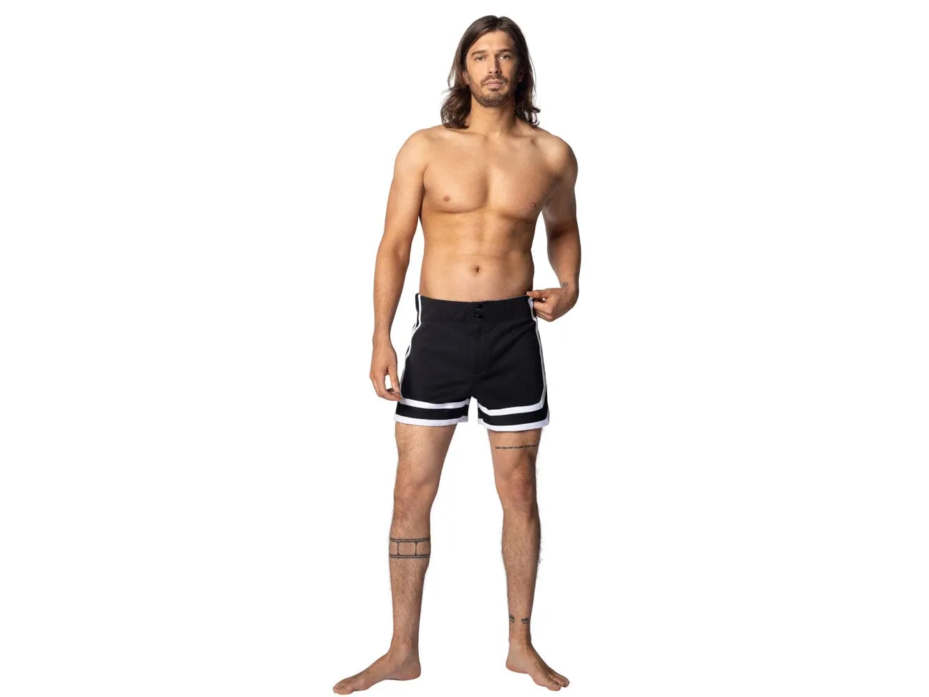Athletic Stripe Coaches Shorts sold by Bike Athletic product image thumbnail 4