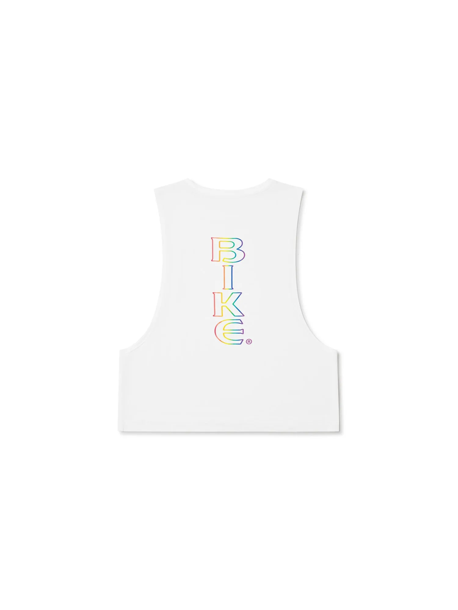 Crop Pride Tank sold by Bike Athletic product image thumbnail 4