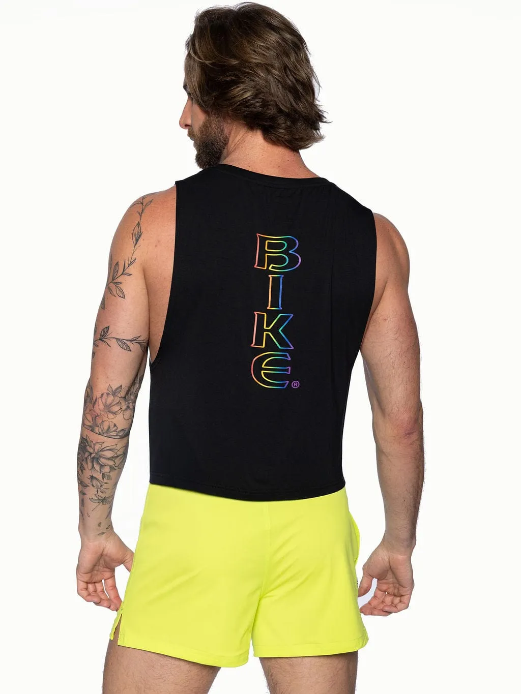 Crop Pride Tank sold by Bike Athletic product image thumbnail 4