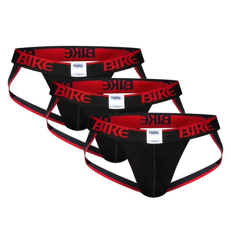 3-Pack Stretch Cotton Jockstrap made by Bike Athletic