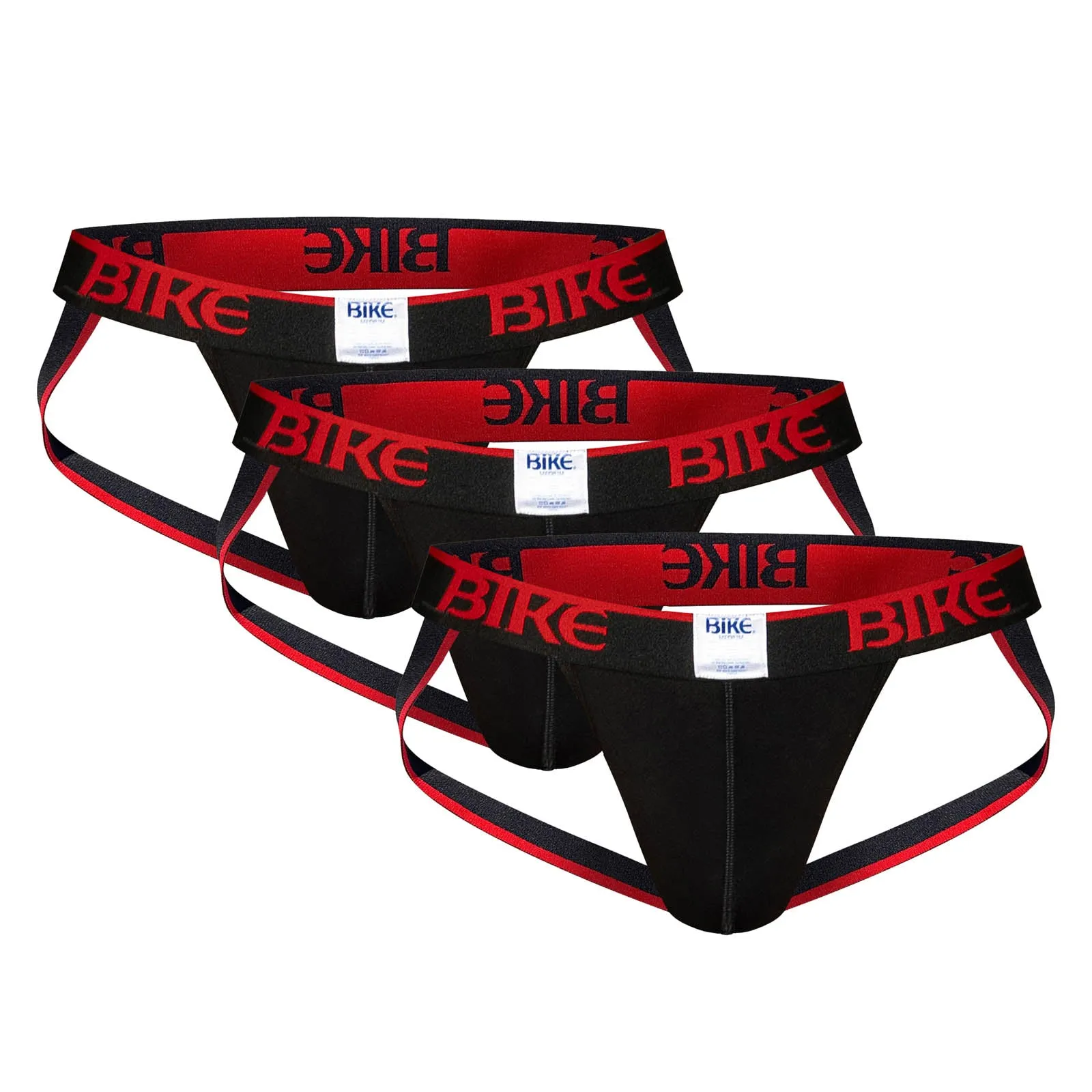 3-Pack Stretch Cotton Jockstrap sold by Bike Athletic