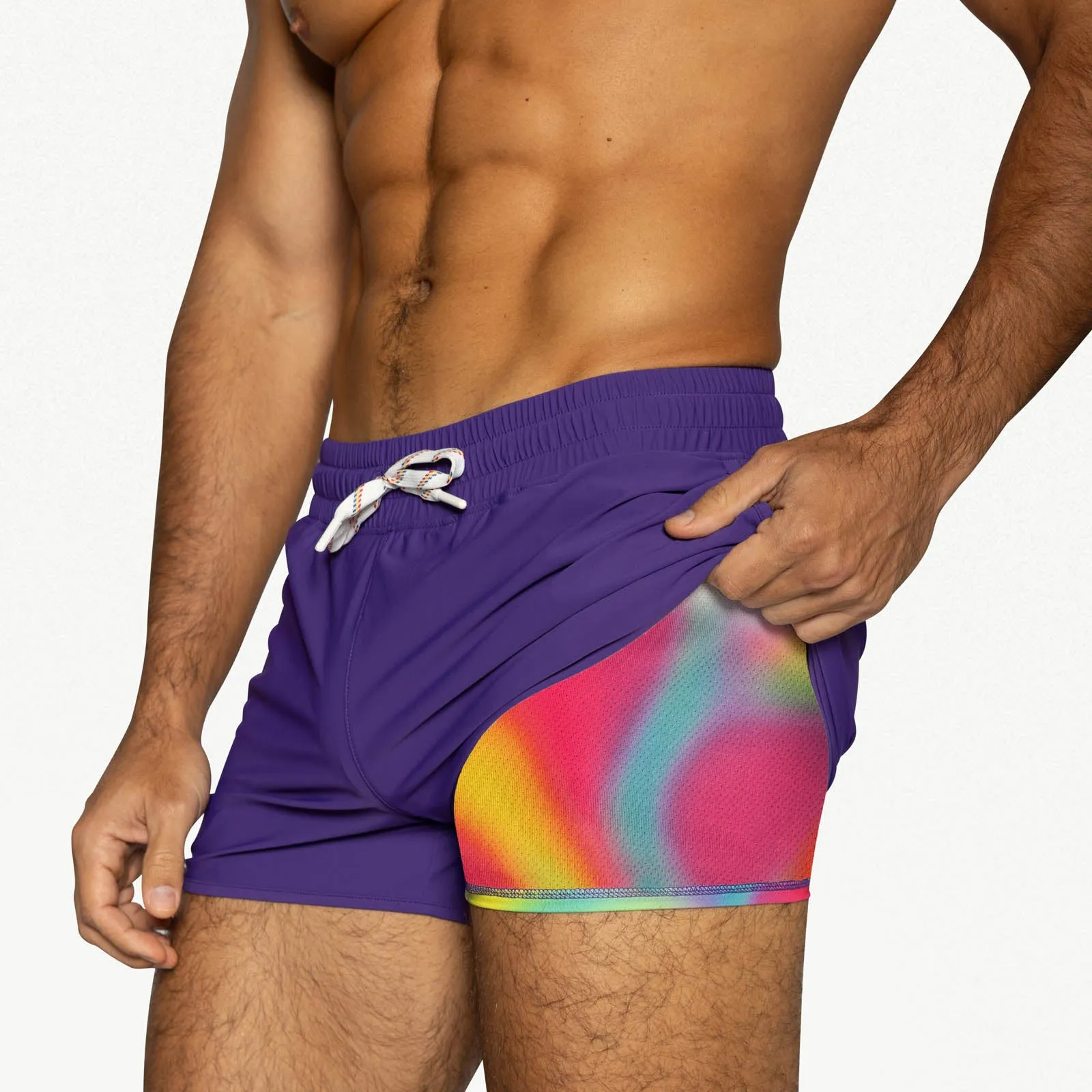 Pride Track Short sold by Bike Athletic product image thumbnail 3