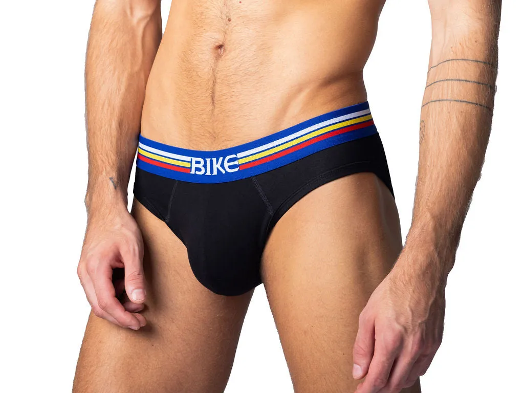 Stretch Cotton Brief - Black sold by Bike Athletic product image thumbnail 3