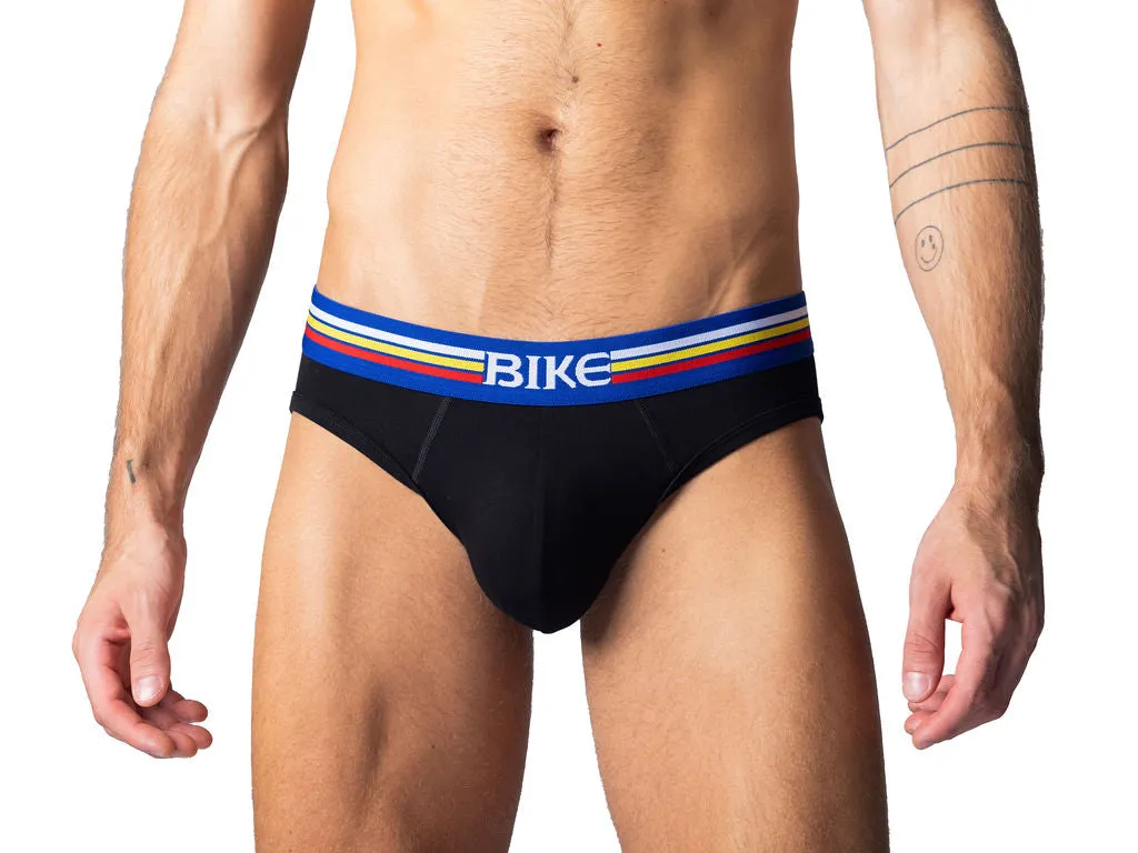 Stretch Cotton Brief - Black sold by Bike Athletic product image thumbnail 2