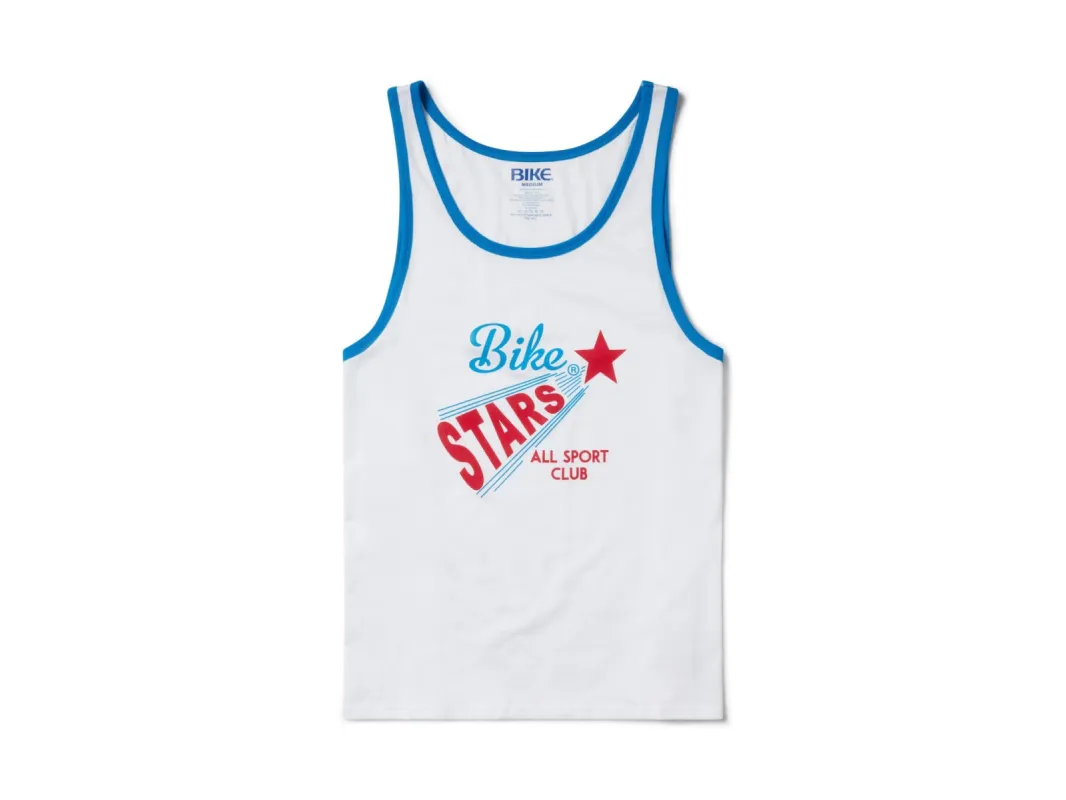 Logo Ringer Tank Top - All Star sold by Bike Athletic