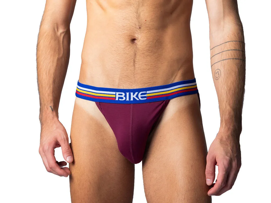 Jock Brief Underwear - Burgundy sold by Bike Athletic product image thumbnail 2