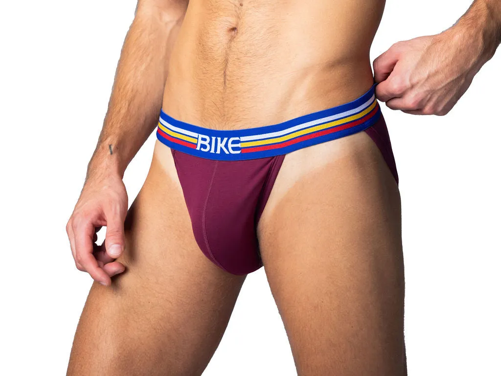 Jock Brief Underwear - Burgundy sold by Bike Athletic product image thumbnail 3
