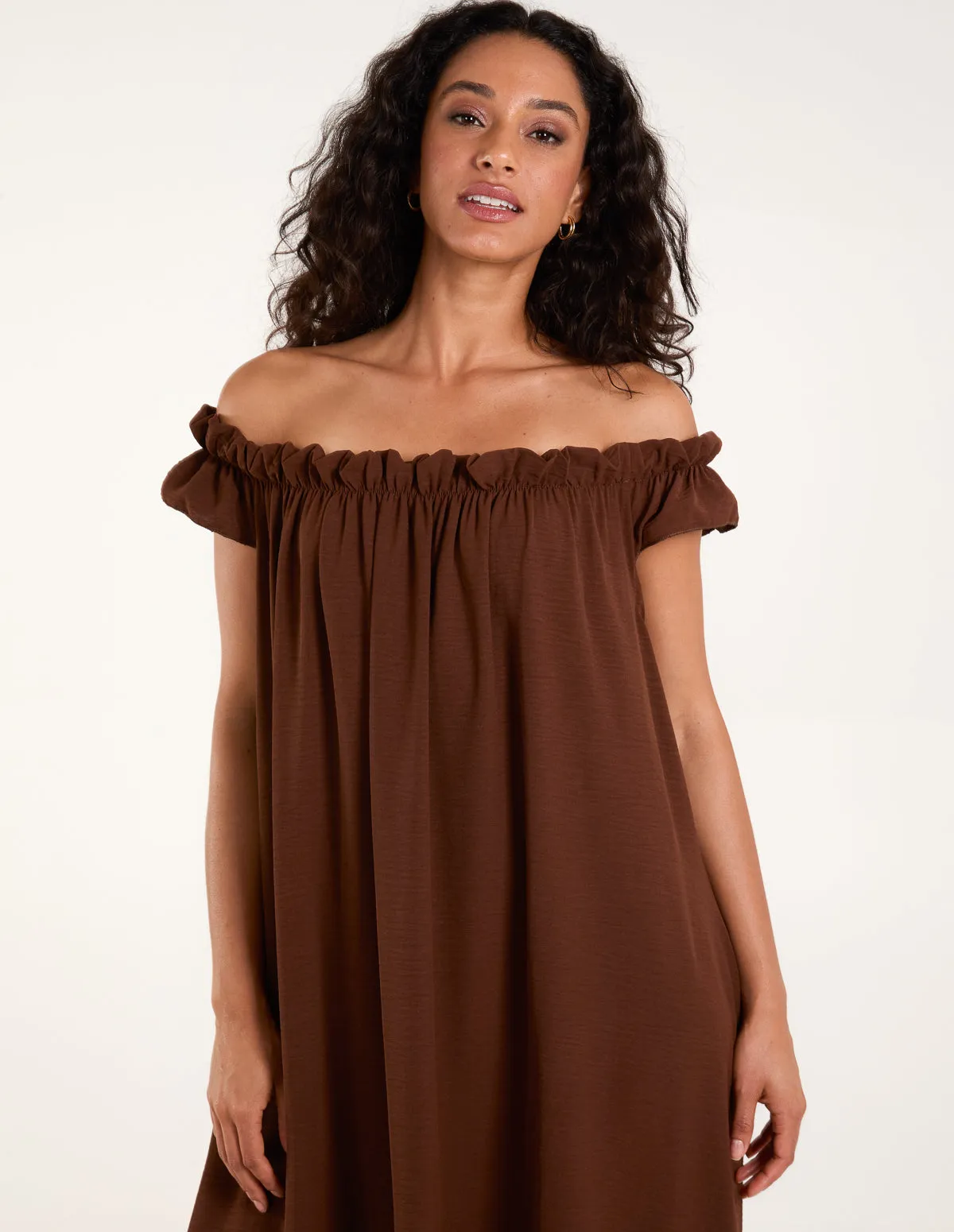 Bardot Off Shoulder Maxi Dress sold by Blue Vanilla product image thumbnail 2