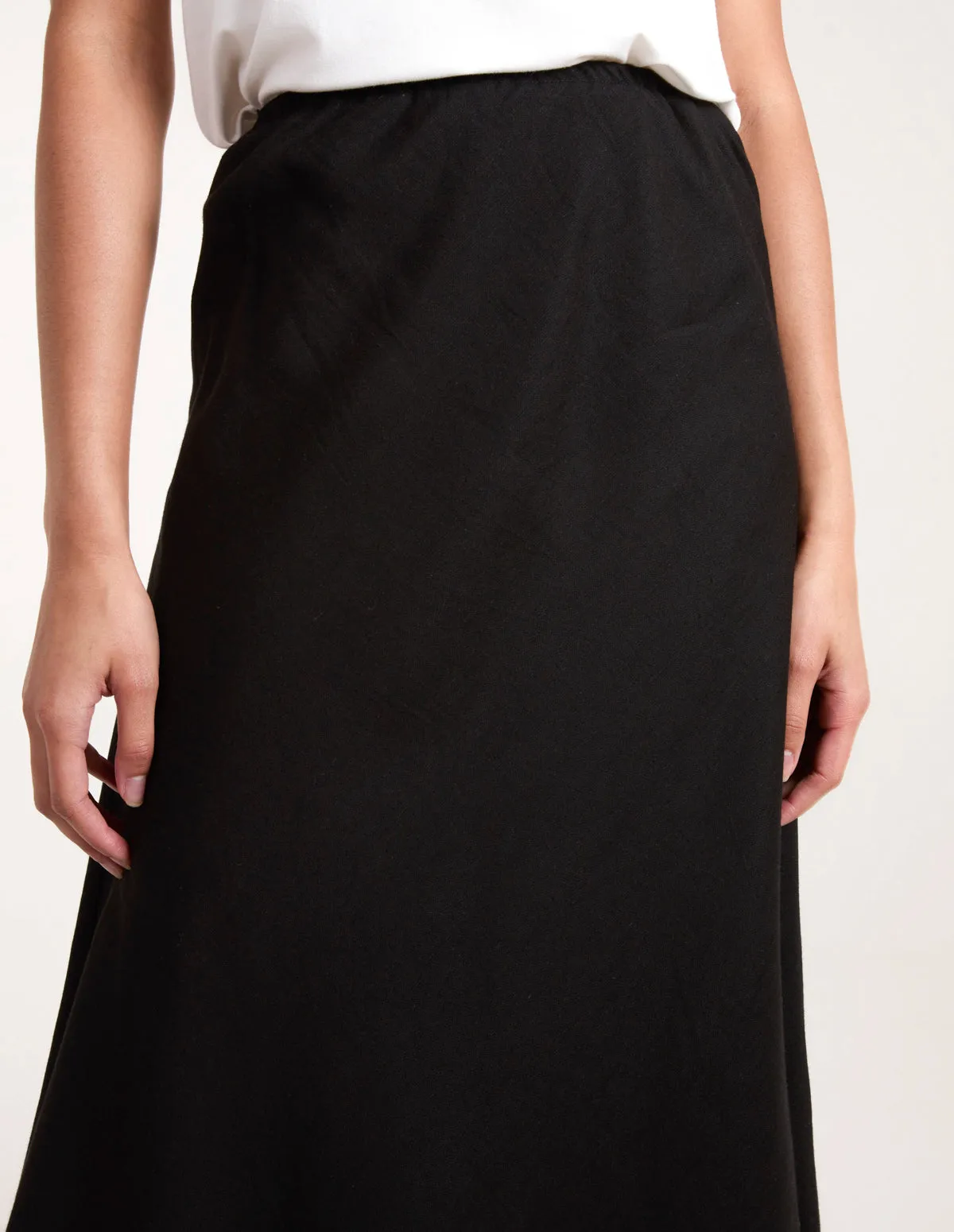 Bias Cut Midi Skirt sold by Blue Vanilla product image thumbnail 3