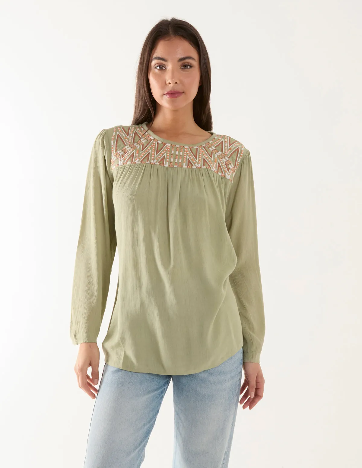 Embroidered Top sold by Blue Vanilla product image thumbnail 3