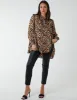 Abstract Animal Print Button Through Blouse sold by Blue Vanilla