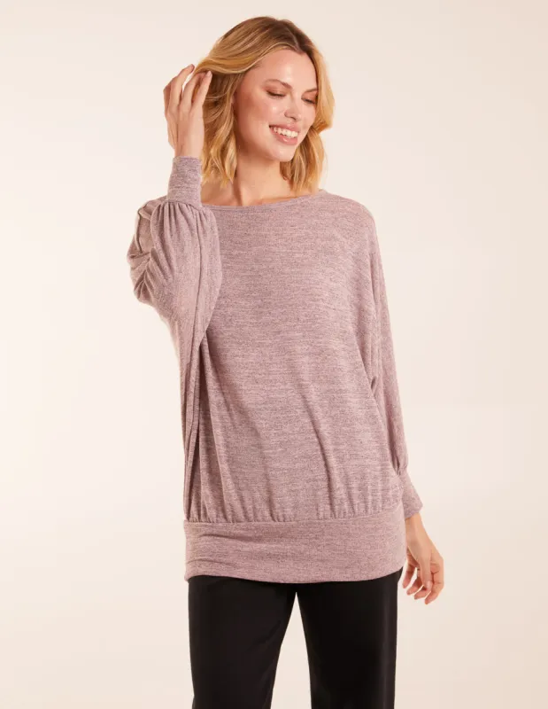 Cut And Sew Batwing Top sold by Blue Vanilla