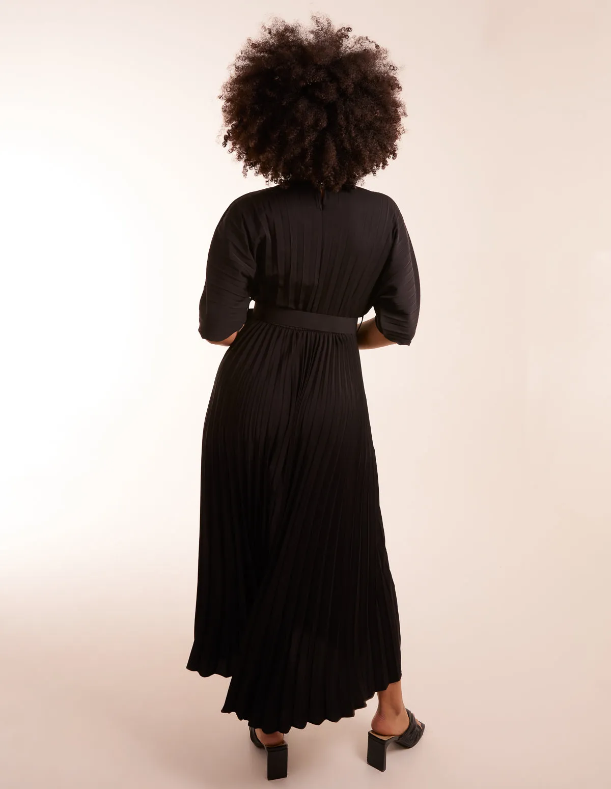 Pleated Dress With Belt sold by Blue Vanilla product image thumbnail 4