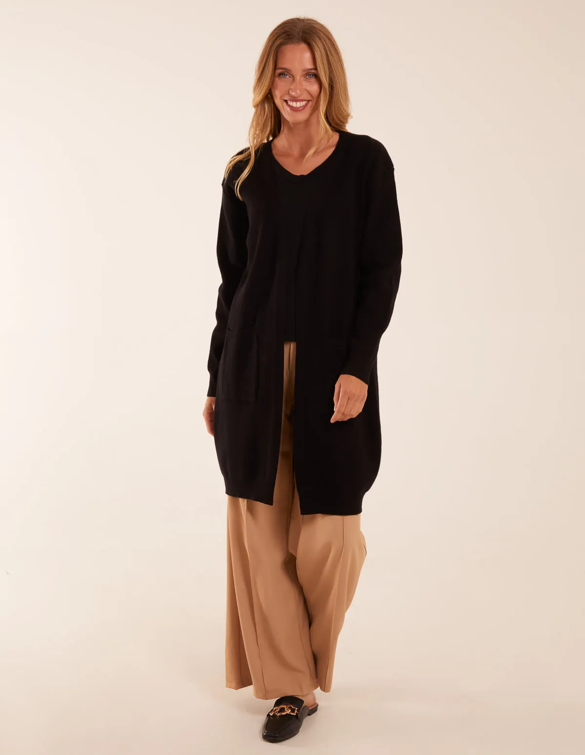 Oversized Pocket Cardigan sold by Blue Vanilla product image thumbnail 2
