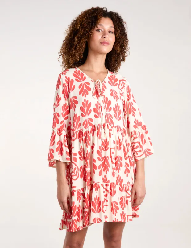 Tie Front Smock Dress sold by Blue Vanilla