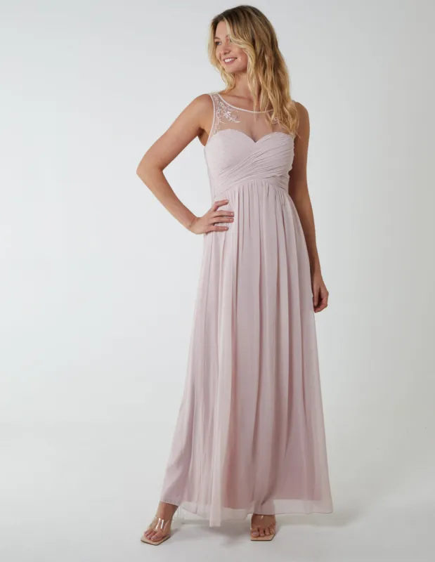 Embellished Maxi Dress sold by Blue Vanilla