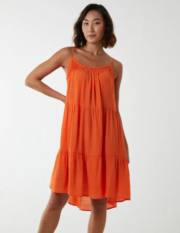 Tiered Cami Mini Dress sold by Blue Vanilla