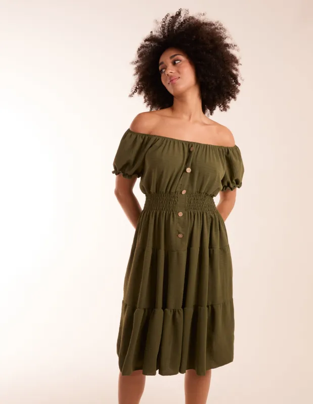 Coconut Button Dress sold by Blue Vanilla