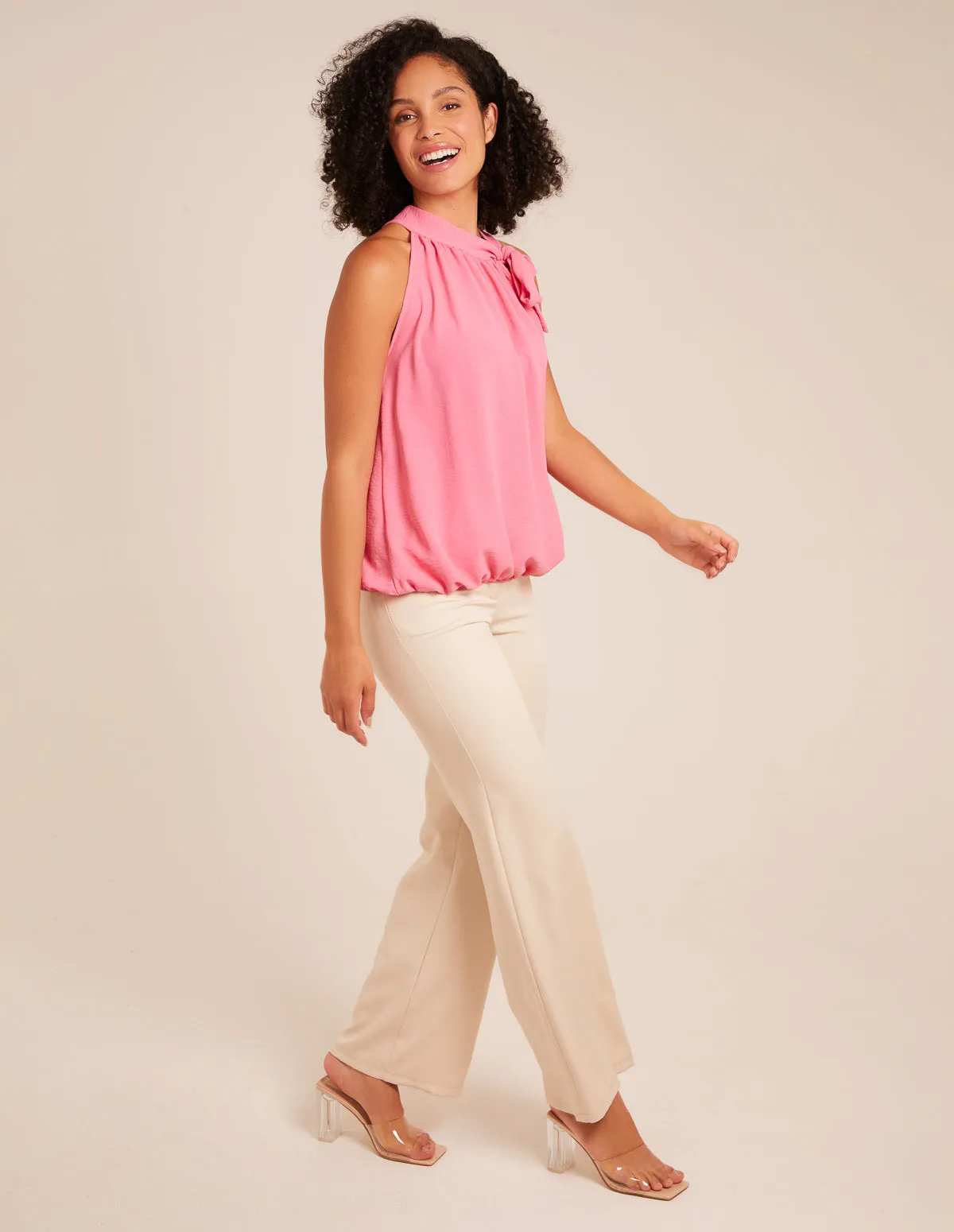 Pussybow Sleeveless Top sold by Blue Vanilla product image thumbnail 3