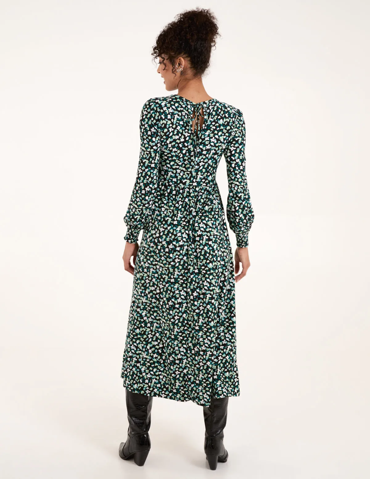 Smock Front Midi Dress sold by Blue Vanilla product image thumbnail 4