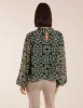High Neck Baroque Blouse sold by Blue Vanilla
