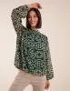 High Neck Baroque Blouse sold by Blue Vanilla