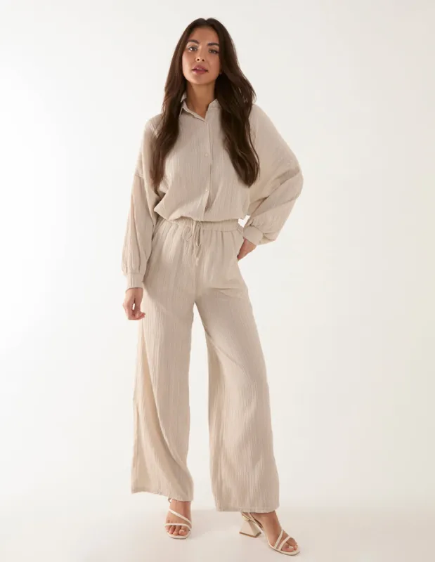 Waffle Shirt & Trouser Set sold by Blue Vanilla