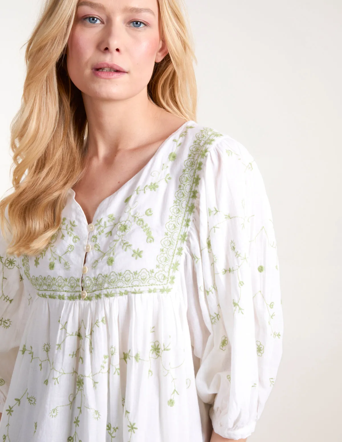 Embroidered All Over Blouse sold by Blue Vanilla product image thumbnail 2