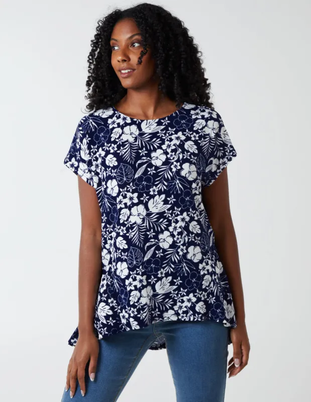 Scrunchie Back Oversized Top sold by Blue Vanilla