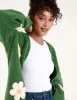 Daisy Large Flower Cardigan sold by Blue Vanilla